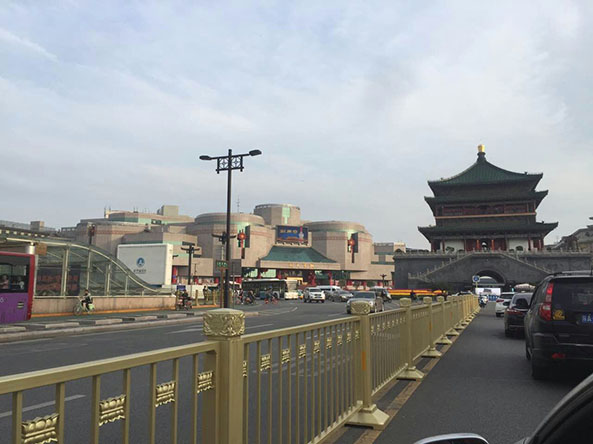 北京钟楼护栏